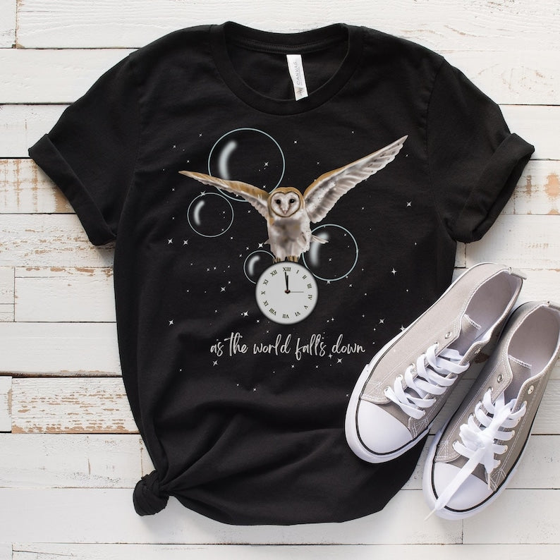 David Bowie Labyrinth Owl Graphic T-shirt