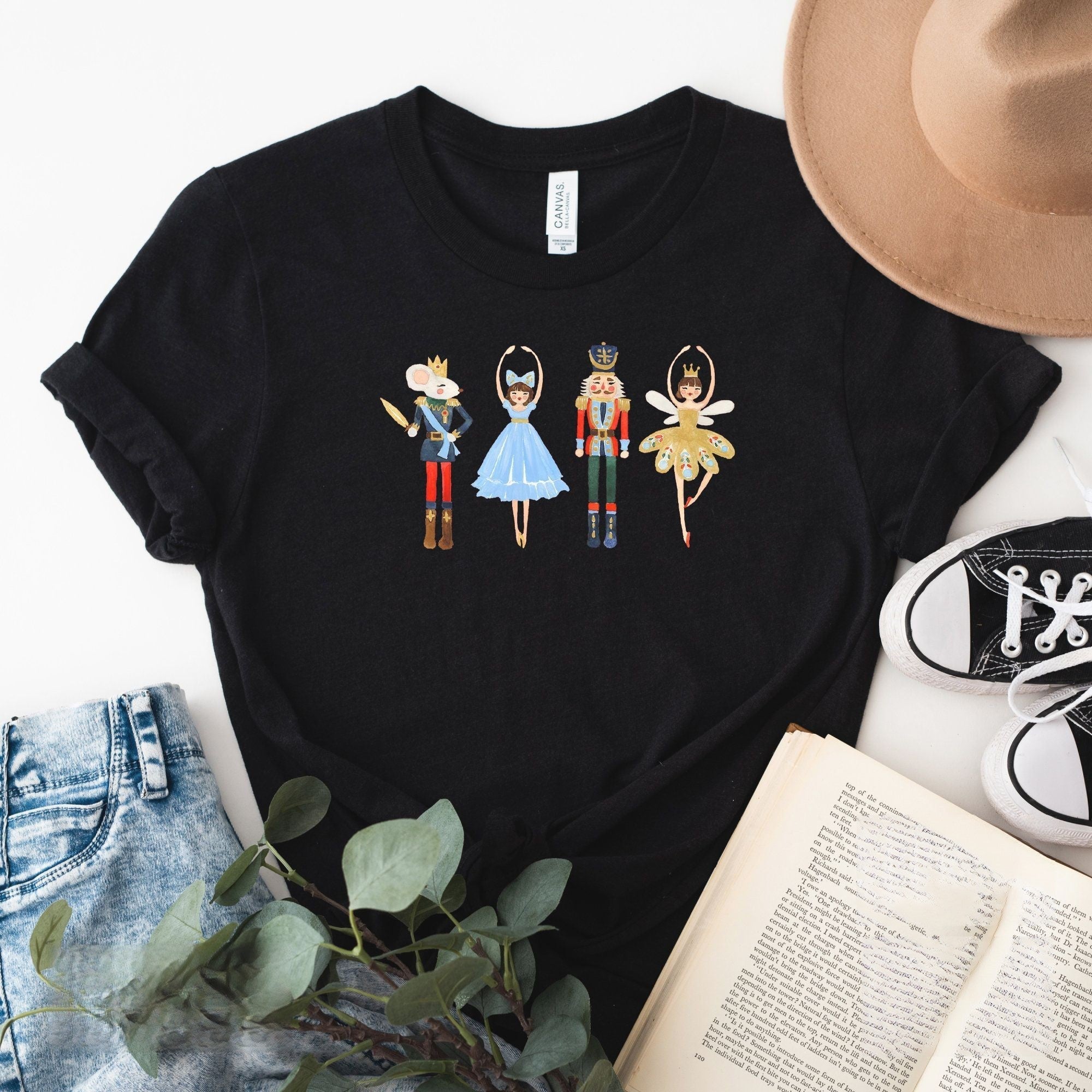 Christmas Nutcracker Sugar Plum Fairy T-shirt