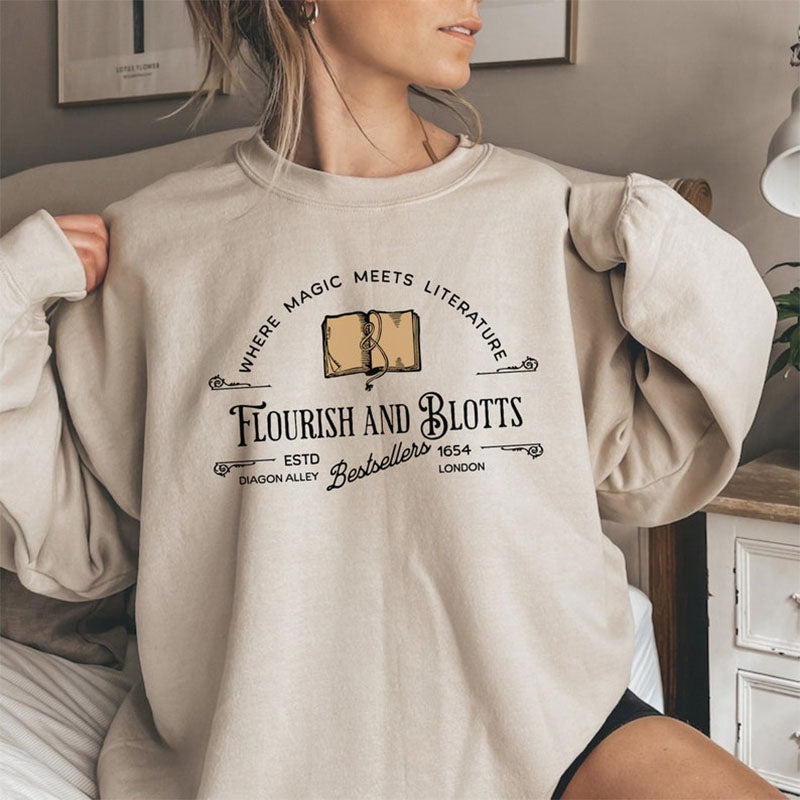 Flourish and Blotts Bestsellers Sweatshirt