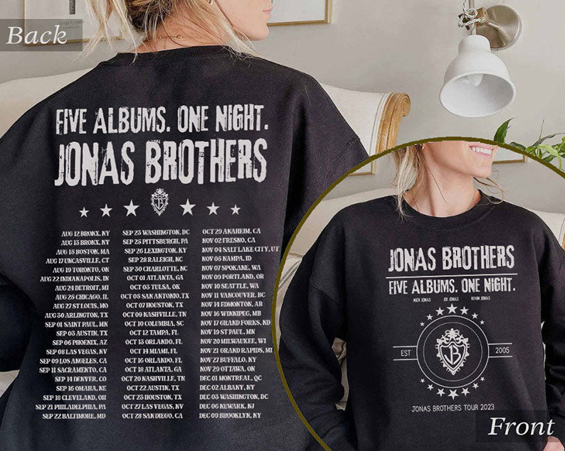 Concert 2023 Jonas Retro Sweatshirt