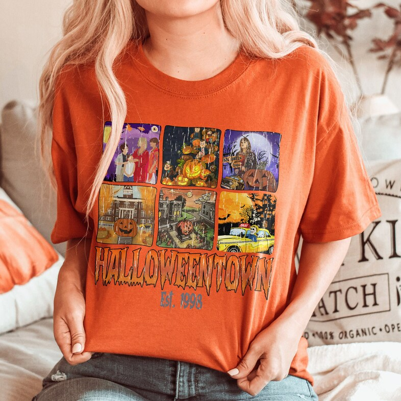 Vintage Halloween Town Est 1998 Shirt