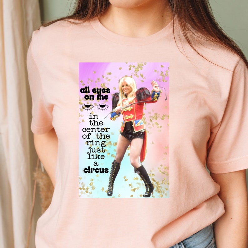 Britney Spears All Eyes On Me T-shirt