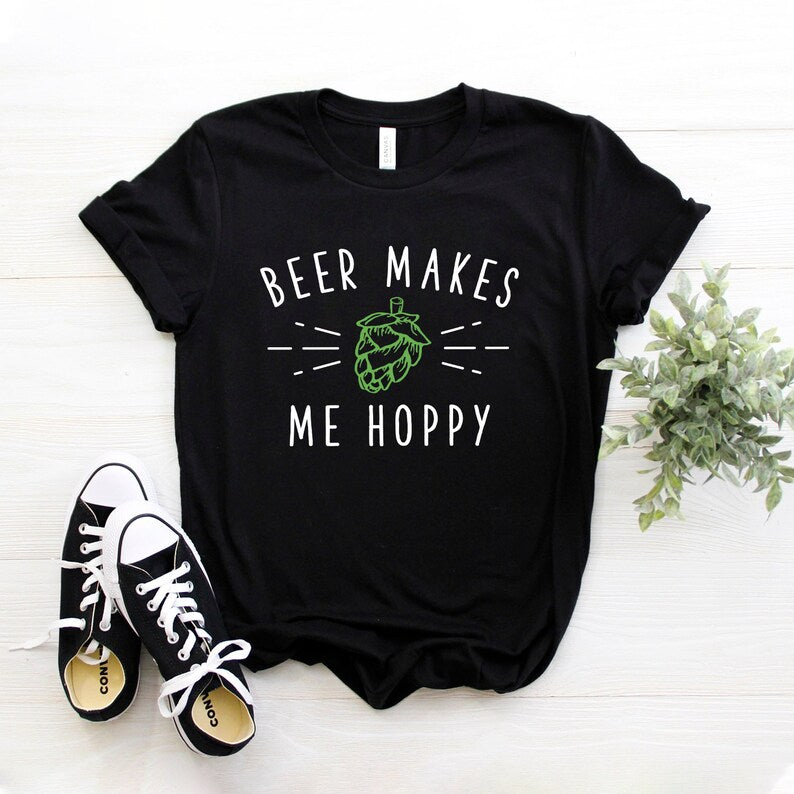 Beer Makes Me Hoppy T-shirt