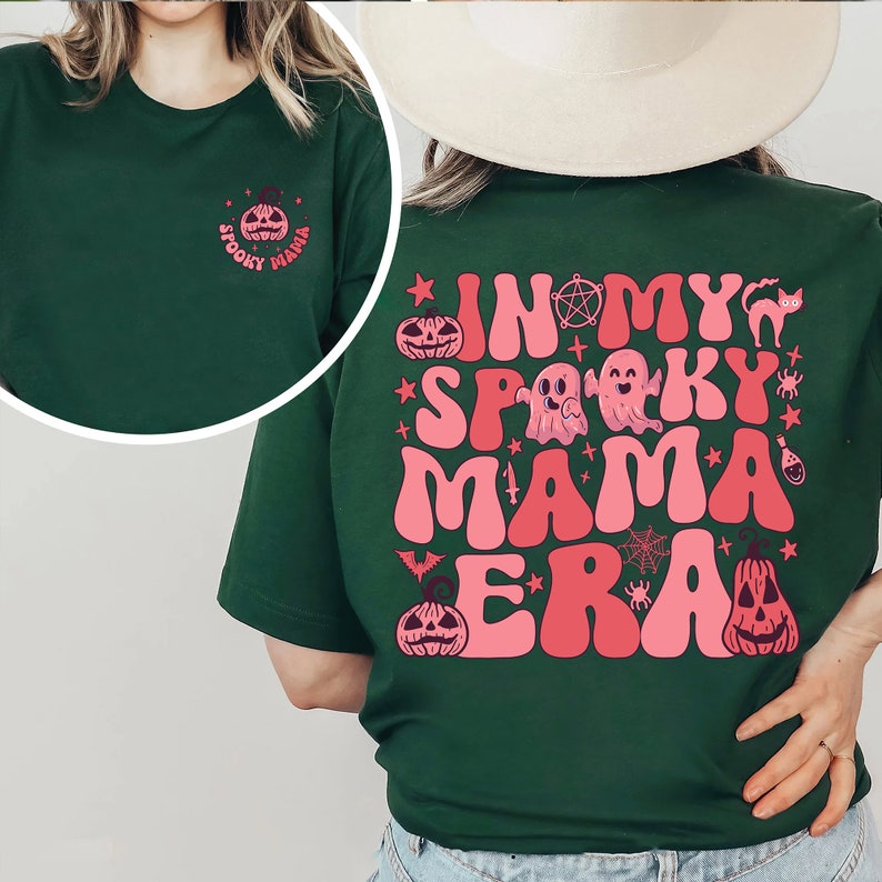 Spooky Mama Halloween T-shirt