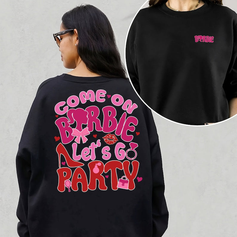 Babie Let's Go Party Birthday Party Sweatshirt