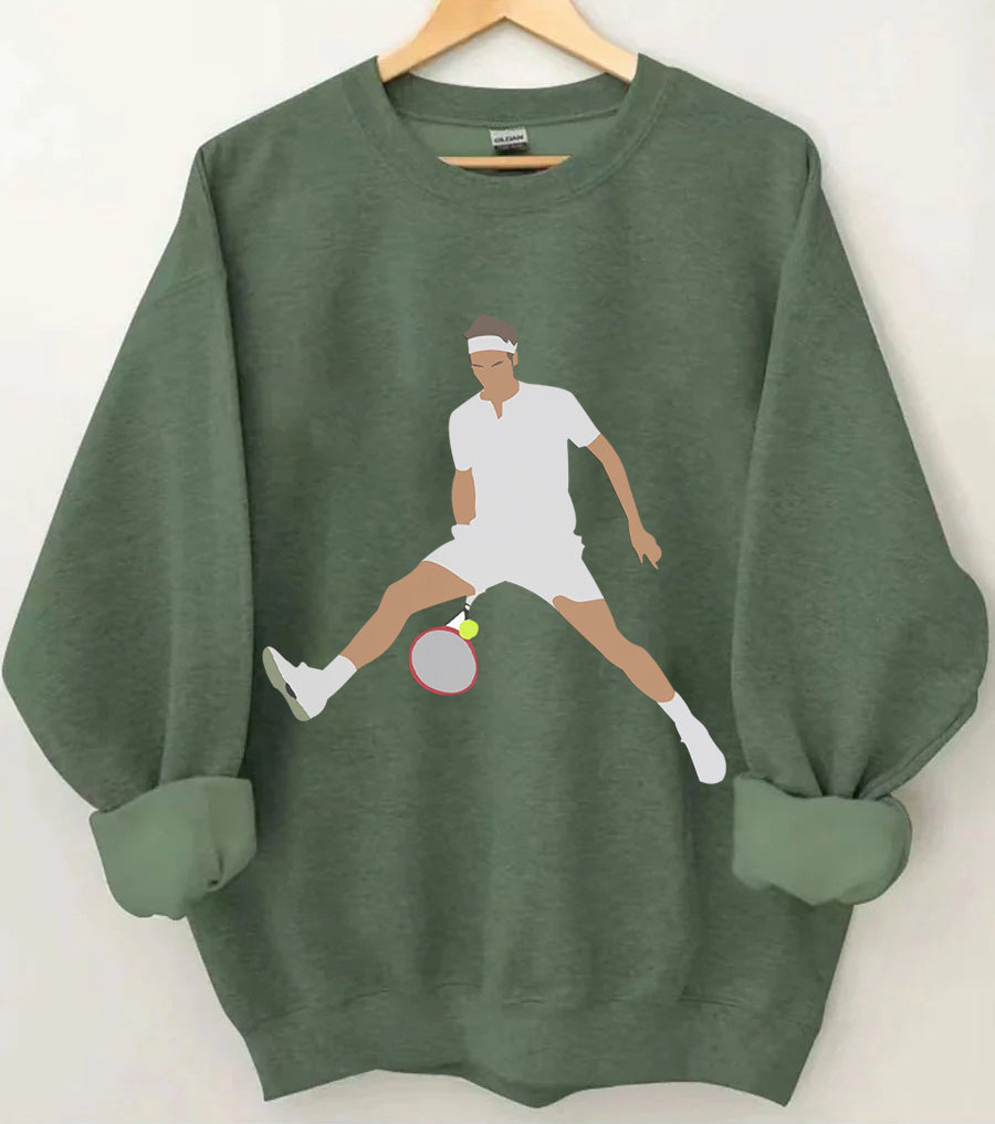The Goat RF Tennis Legend Thanks For All The Countless Memories Sweatshirt