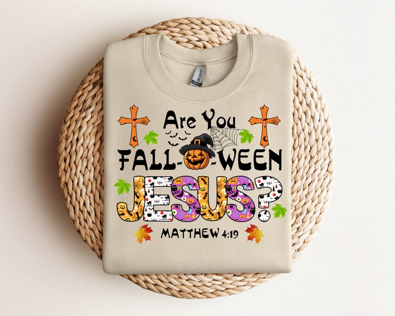 Are You Fall-O-Ween Faith Halloween Pumpkin Sweatshirt