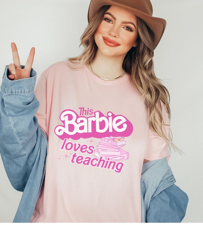 Barbie Teacher Back To School Cute T-shirt