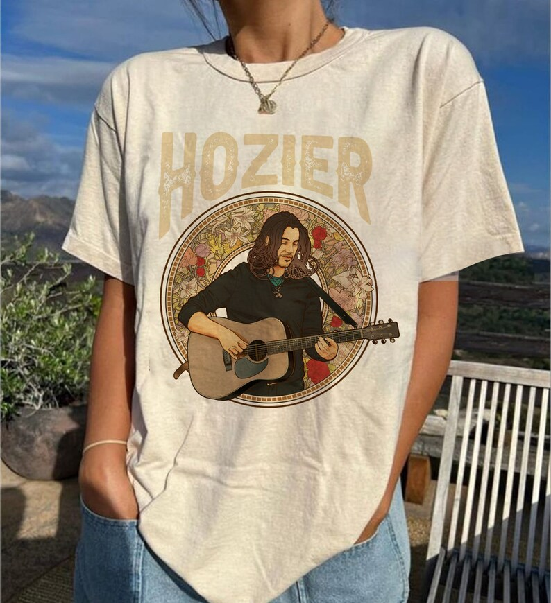 Comfor Color Hozeir Music Graphic Tshirt