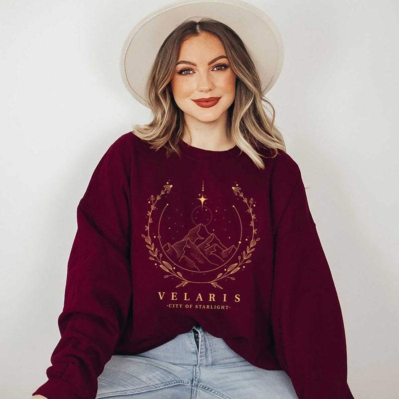 SJM - Gold print -Velaris sweatshirt