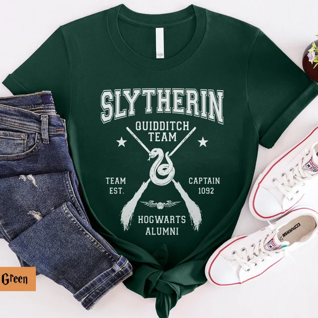 Quidditch Wizard House shirt