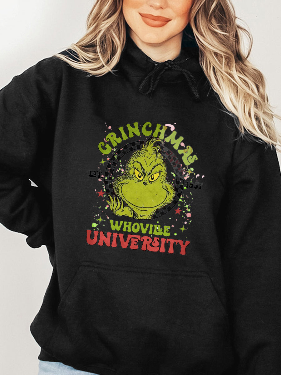 Whovillee University Christmas Hoodie