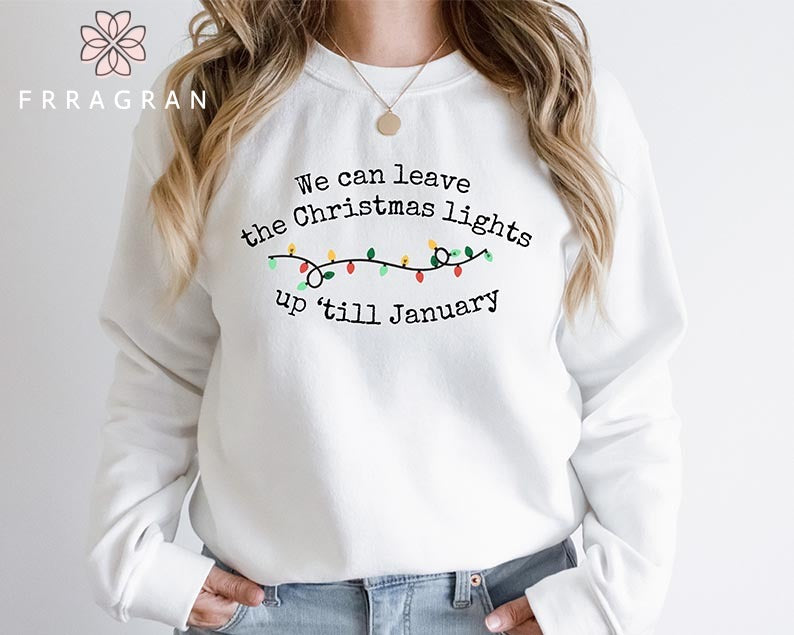 Christmas Lights Casual Sweatshirt