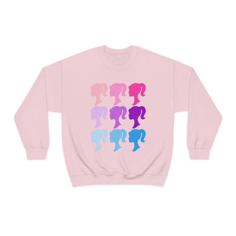 Rainbow Doll Casual Sweatshirt