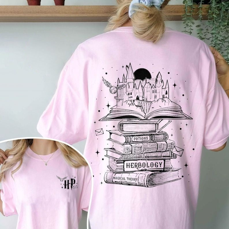 Wizard Castle Book Casual T-shirt