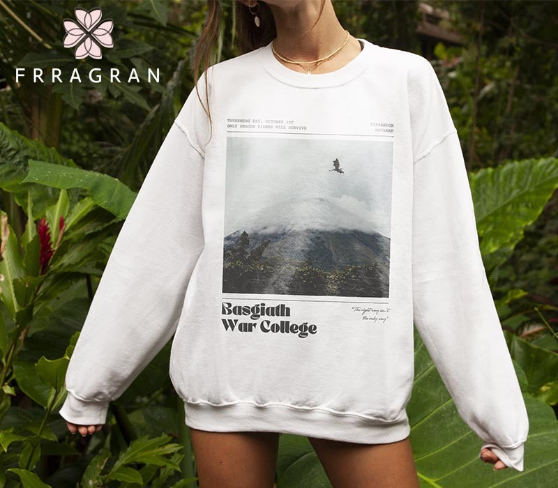 Fourth Wing Crewneck Casual Sweatshirt