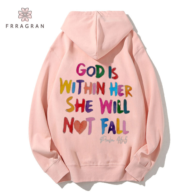 She Will Not Fall Hoodie